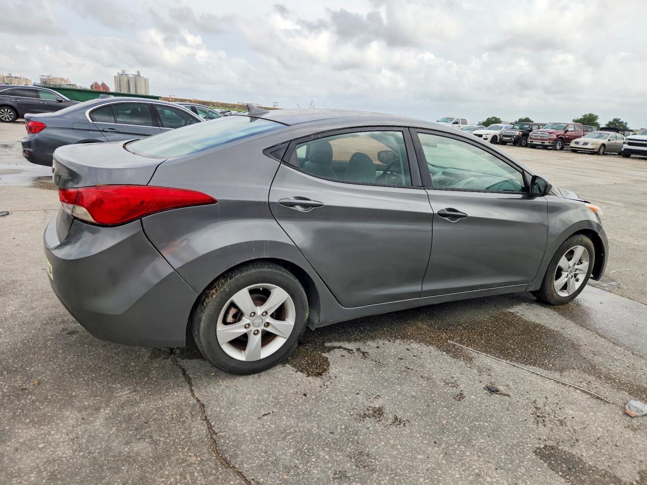 2013 Hyundai Elantra Gls Charcoal vin: 5NPDH4AE7DH258942