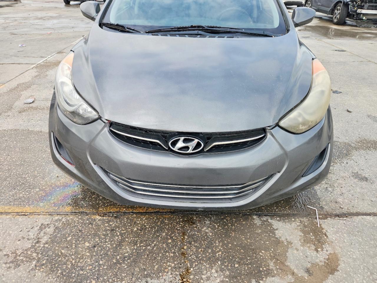 2013 Hyundai Elantra Gls Charcoal vin: 5NPDH4AE7DH258942
