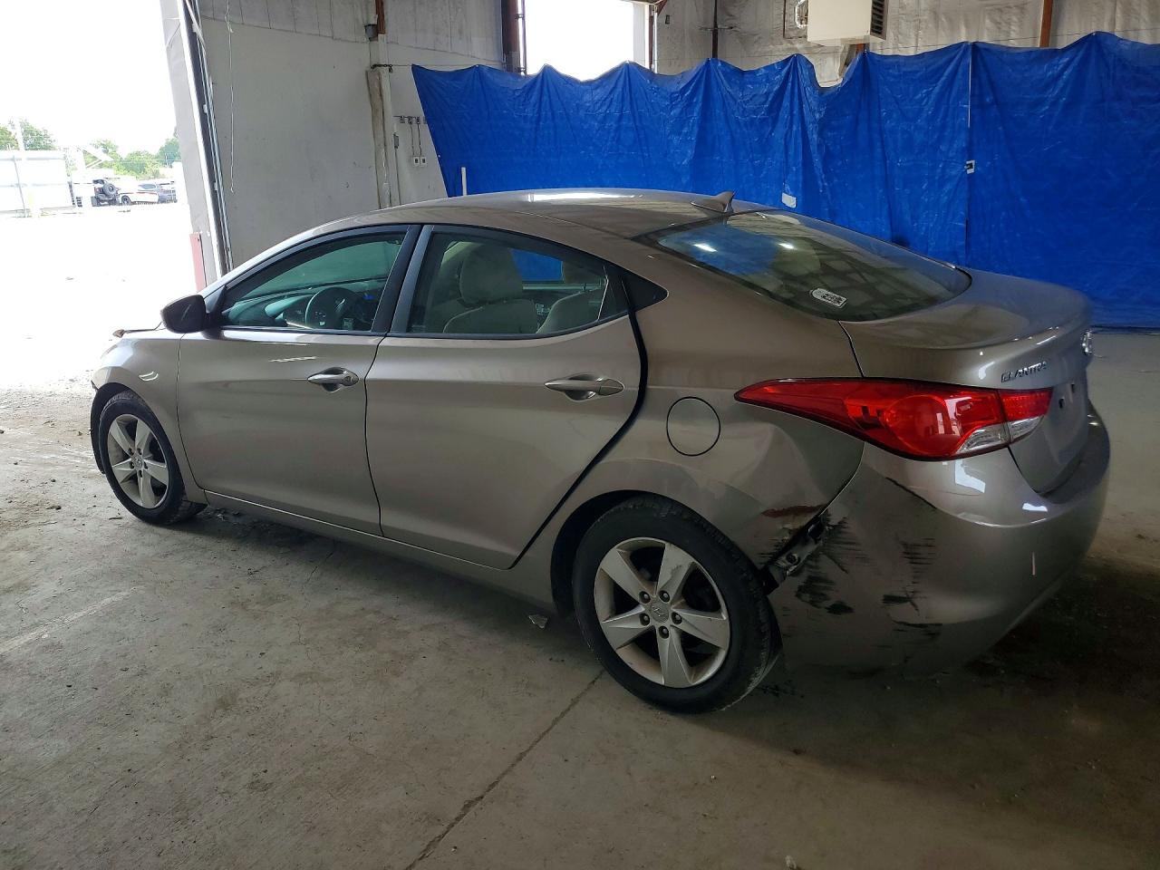 2013 Hyundai Elantra Gls Коричневый vin: 5NPDH4AE7DH263512