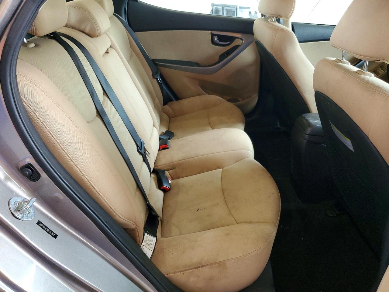 2013 Hyundai Elantra Gls Коричневый vin: 5NPDH4AE7DH263512