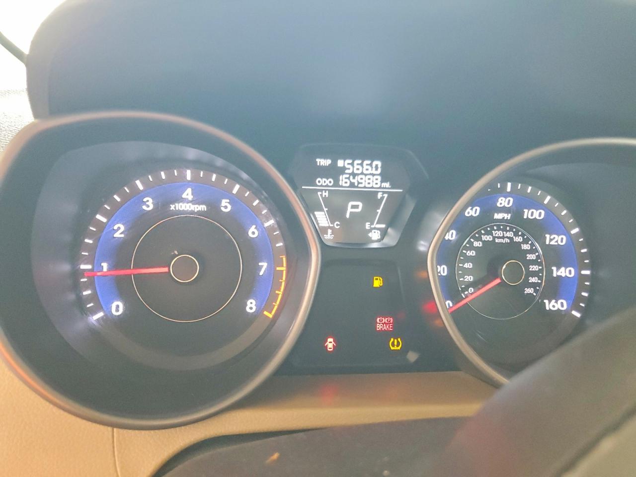 2013 Hyundai Elantra Gls Коричневый vin: 5NPDH4AE7DH263512