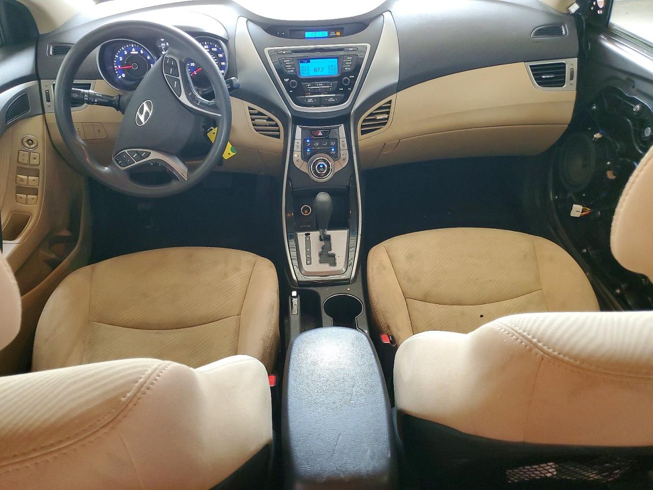 2013 Hyundai Elantra Gls Коричневый vin: 5NPDH4AE7DH263512