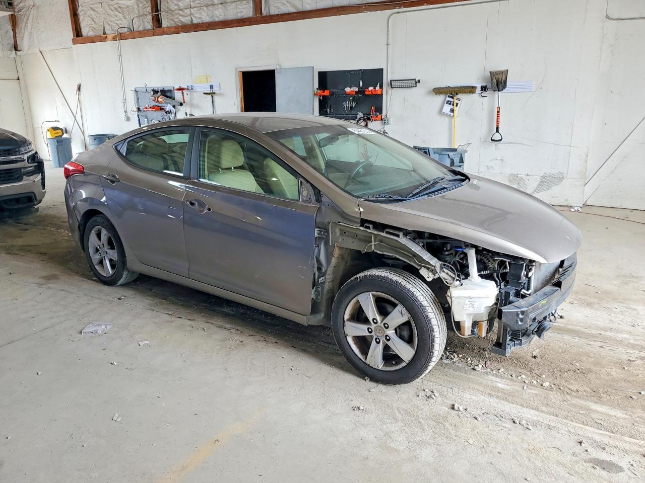 2013 Hyundai Elantra Gls Коричневый vin: 5NPDH4AE7DH263512