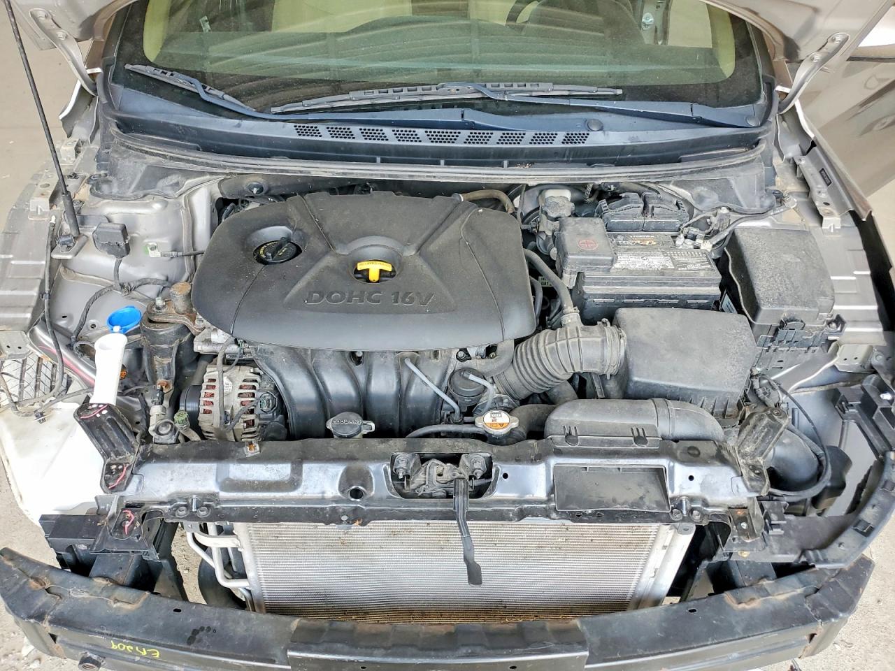 2013 Hyundai Elantra Gls Коричневый vin: 5NPDH4AE7DH263512