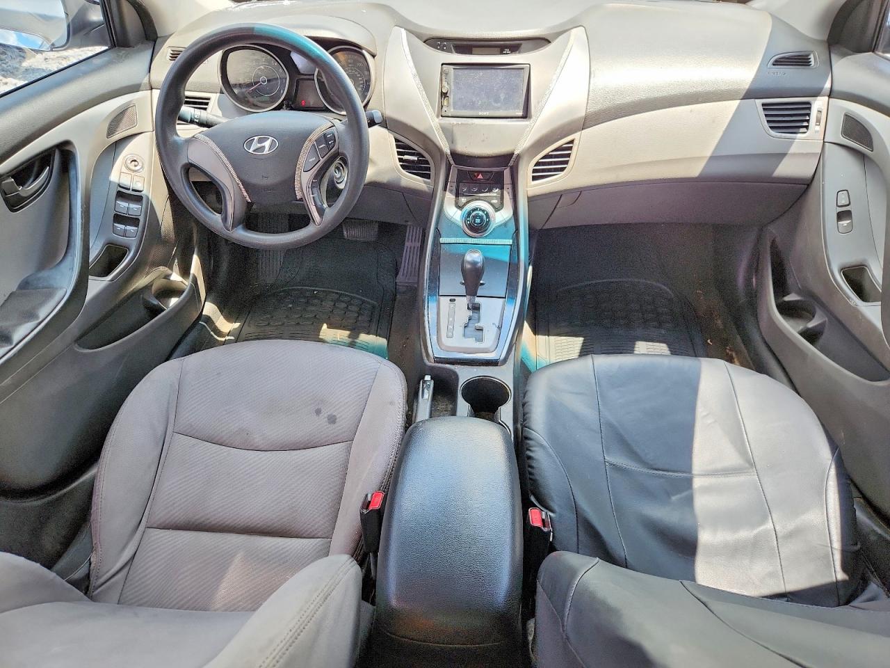 2013 Hyundai Elantra Gls Silver vin: 5NPDH4AE7DH266653