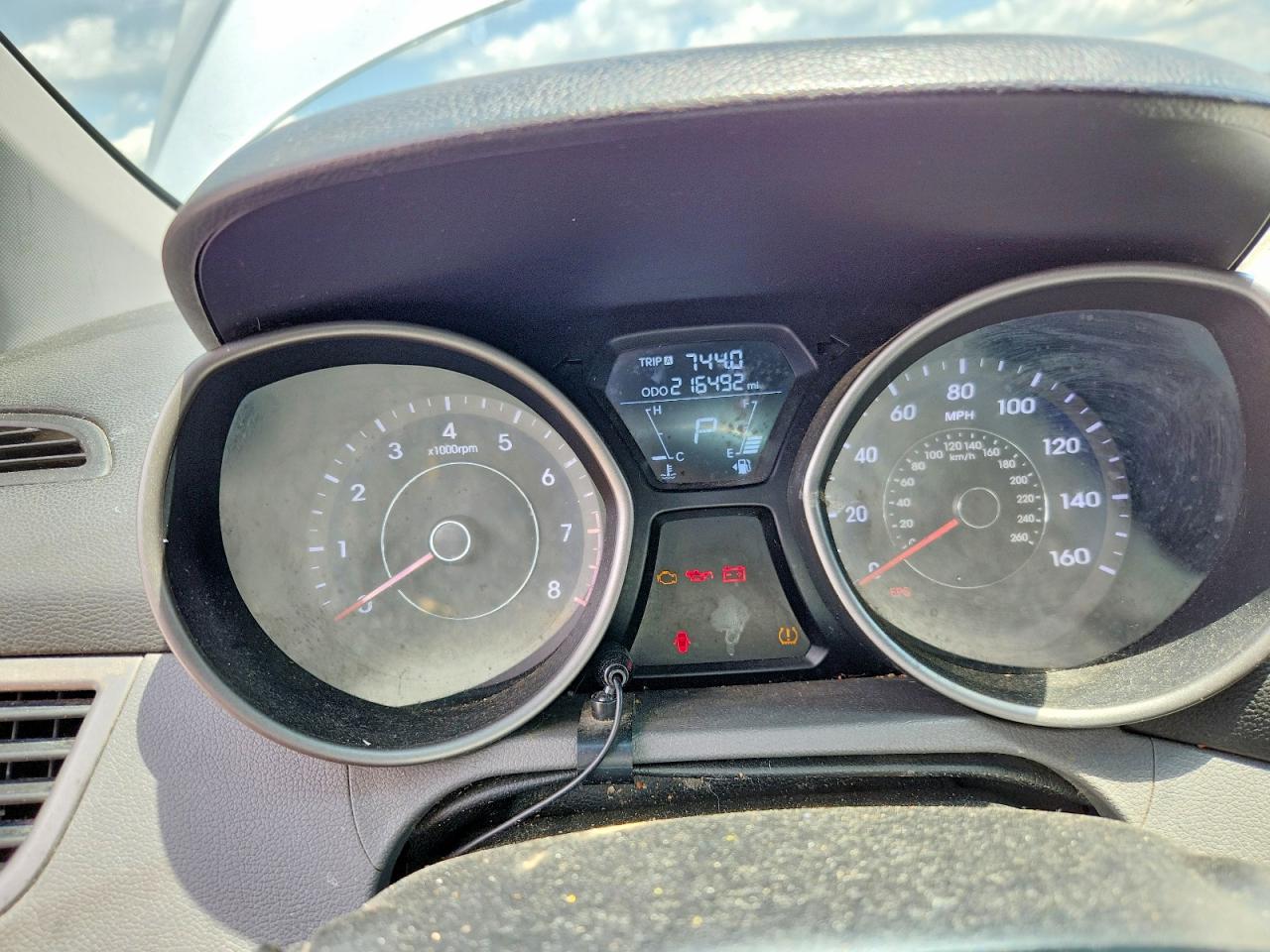 2013 Hyundai Elantra Gls Silver vin: 5NPDH4AE7DH266653