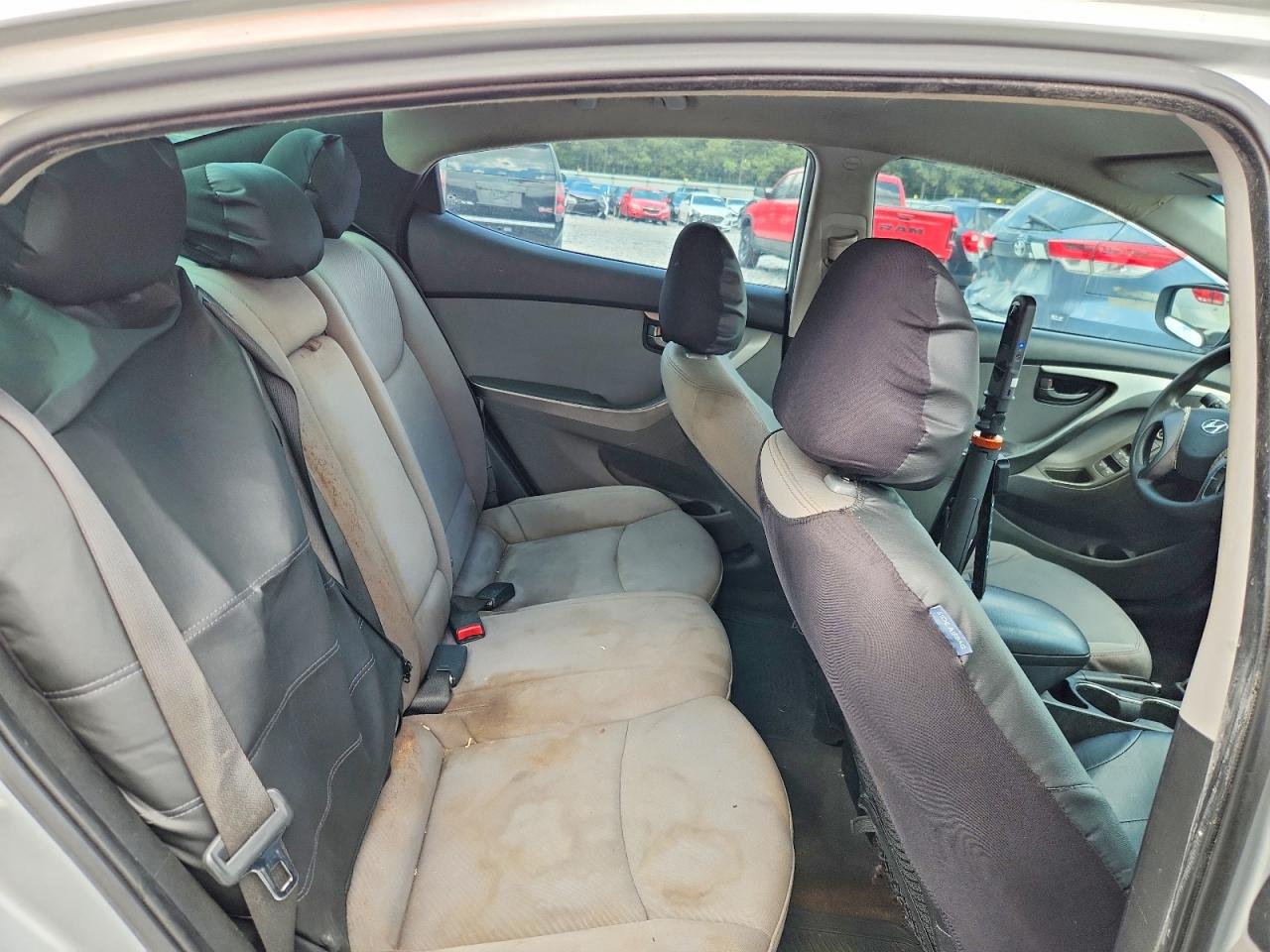 2013 Hyundai Elantra Gls Silver vin: 5NPDH4AE7DH266653