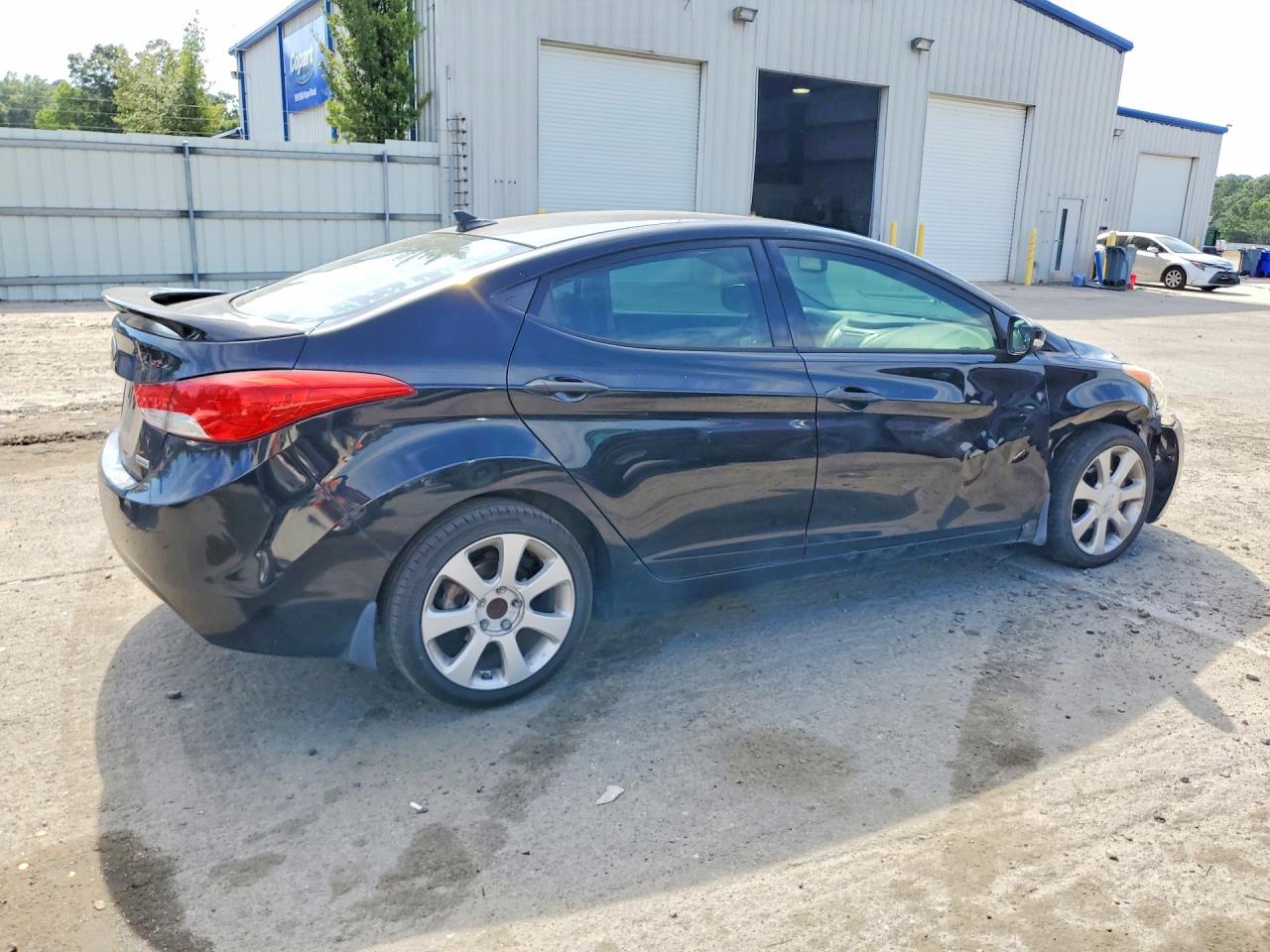 2013 Hyundai Elantra Limited Black vin: 5NPDH4AE7DH270380