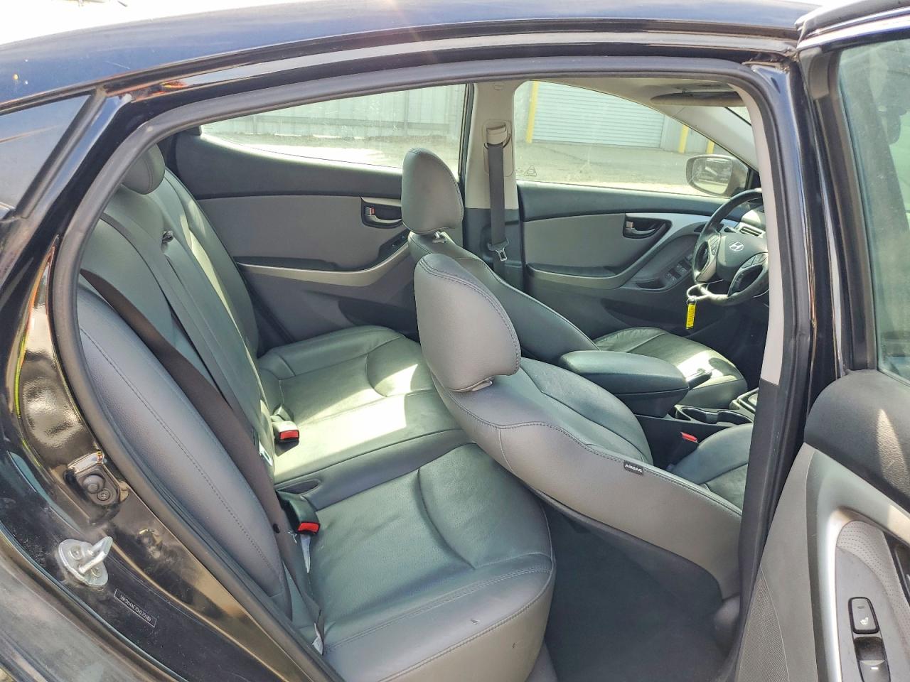 2013 Hyundai Elantra Limited Black vin: 5NPDH4AE7DH270380