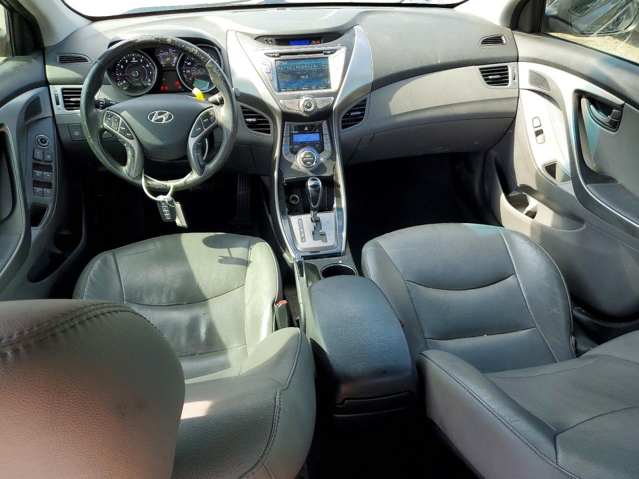 2013 Hyundai Elantra Limited Black vin: 5NPDH4AE7DH270380