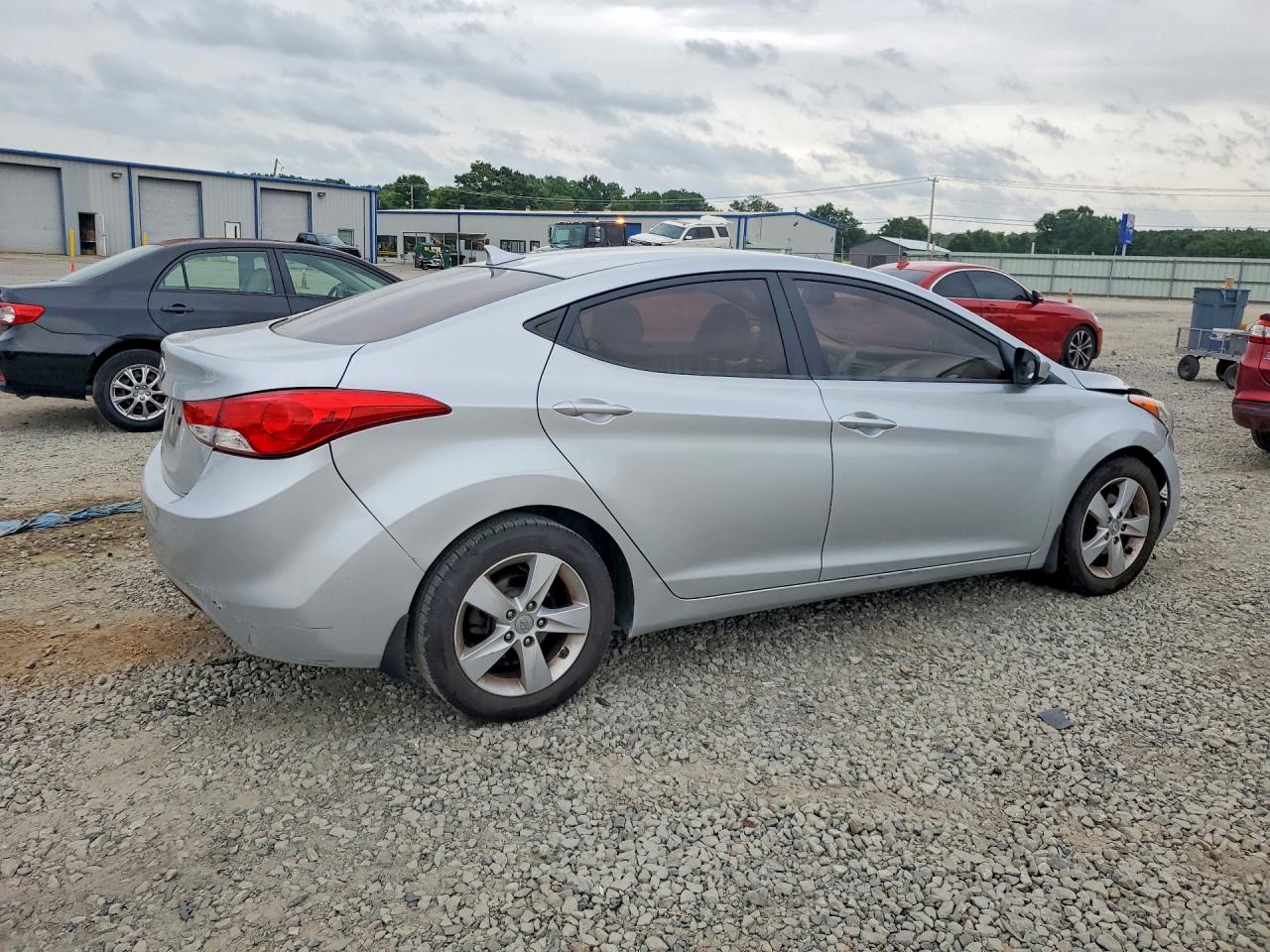 2013 Hyundai Elantra Gls Серебряный vin: 5NPDH4AE7DH280536