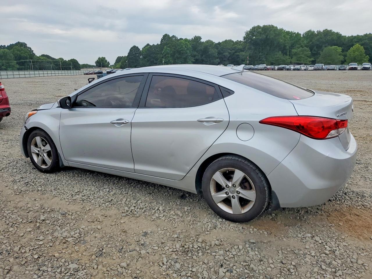 2013 Hyundai Elantra Gls Серебряный vin: 5NPDH4AE7DH280536