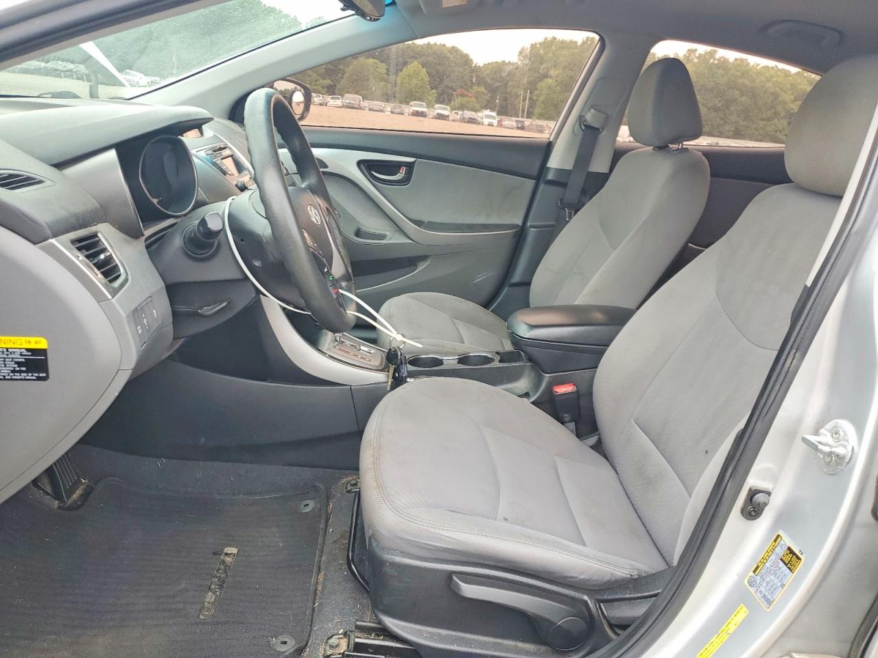 2013 Hyundai Elantra Gls Серебряный vin: 5NPDH4AE7DH280536