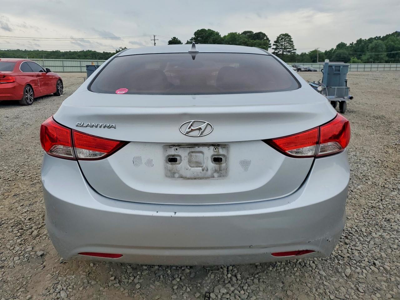 2013 Hyundai Elantra Gls Серебряный vin: 5NPDH4AE7DH280536