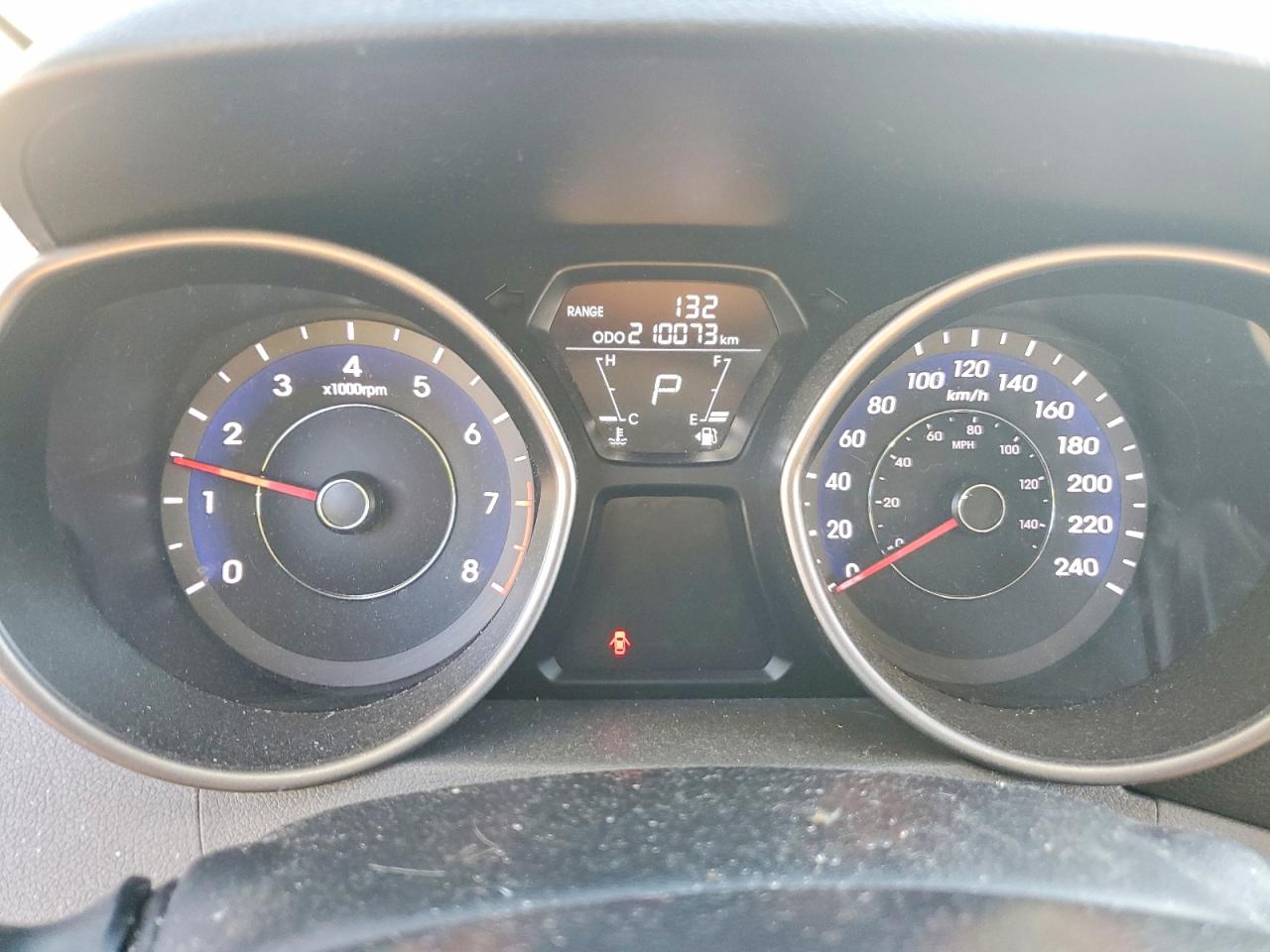 2013 Hyundai Elantra Gls Black vin: 5NPDH4AE7DH282237
