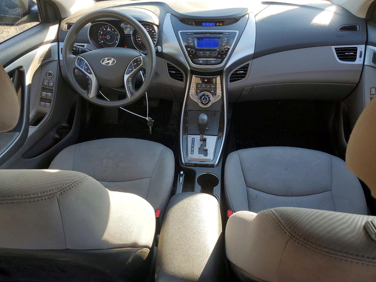 2013 Hyundai Elantra Gls Black vin: 5NPDH4AE7DH282237