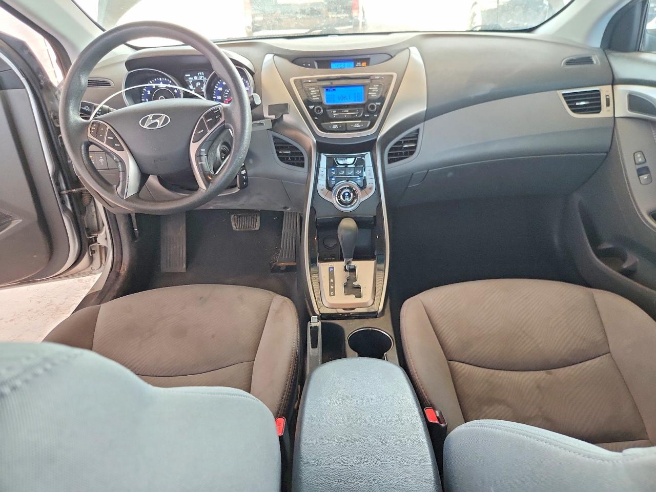 2013 Hyundai Elantra Gls Silver vin: 5NPDH4AE7DH295621