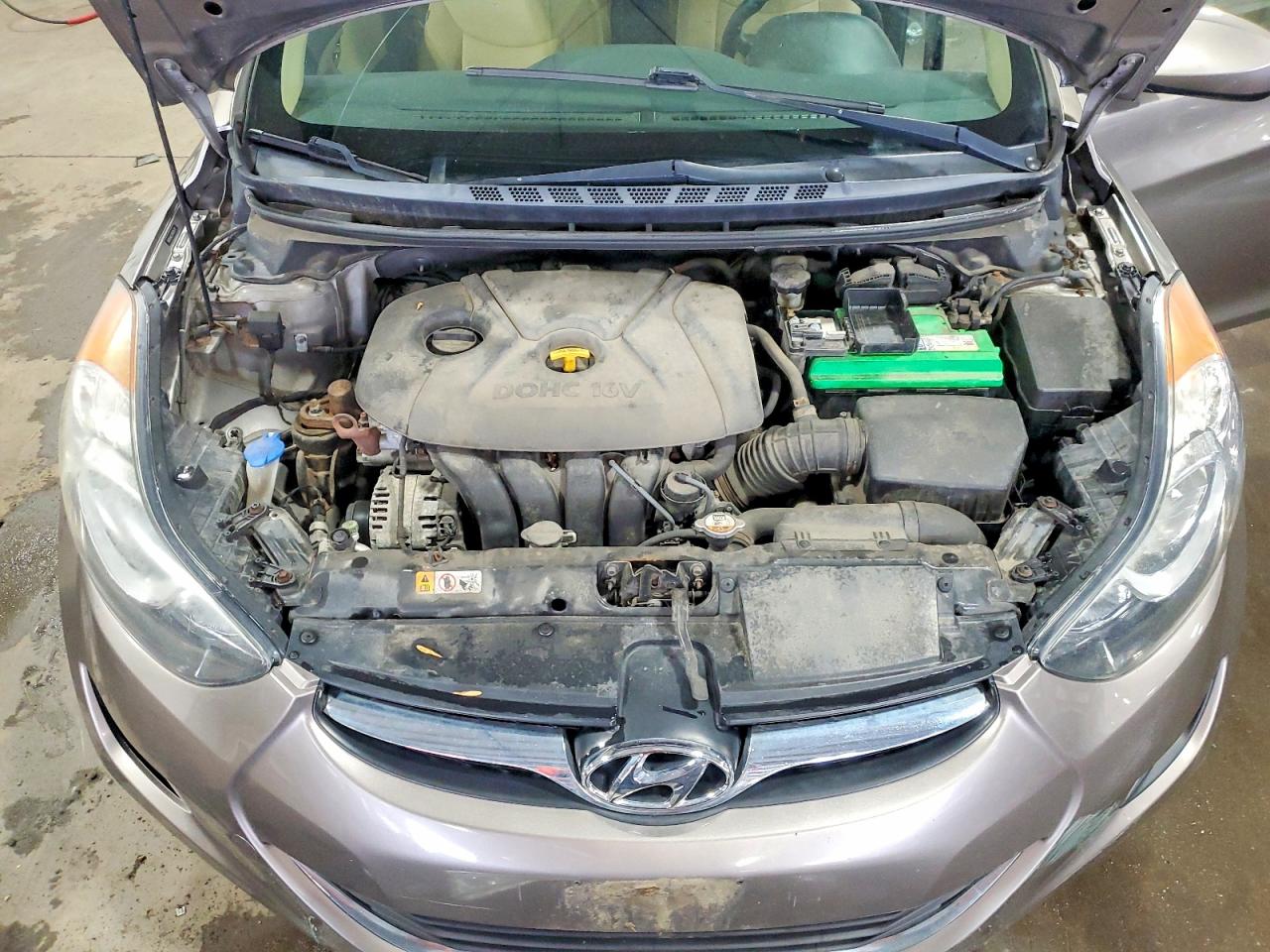 2013 Hyundai Elantra Gls Tan vin: 5NPDH4AE7DH295747