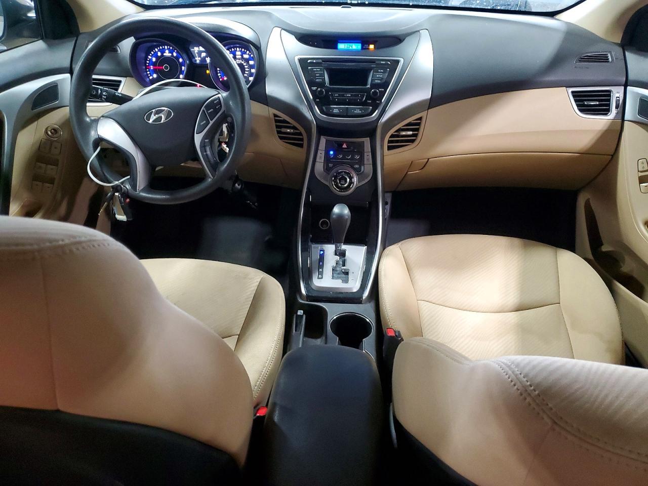 2013 Hyundai Elantra Gls Tan vin: 5NPDH4AE7DH295747