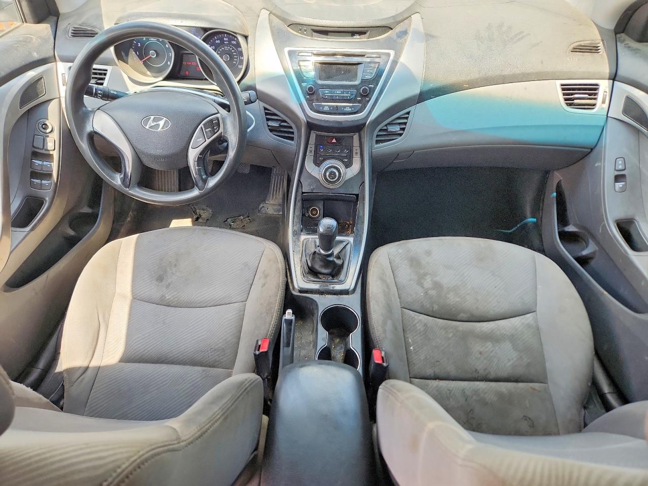 2013 Hyundai Elantra Gls Серебряный vin: 5NPDH4AE7DH306665