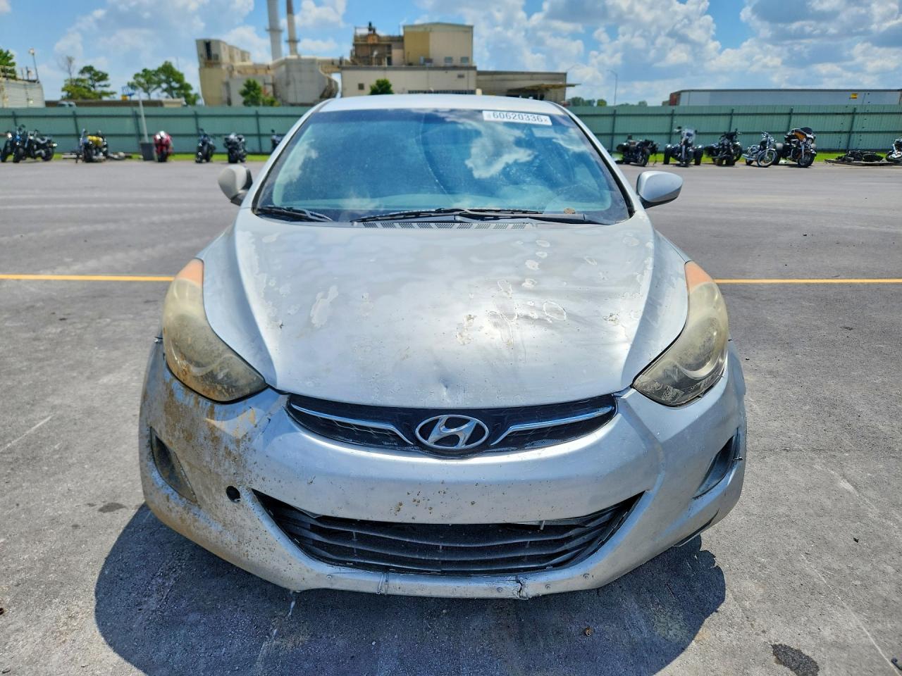 2013 Hyundai Elantra Gls Серебряный vin: 5NPDH4AE7DH306665