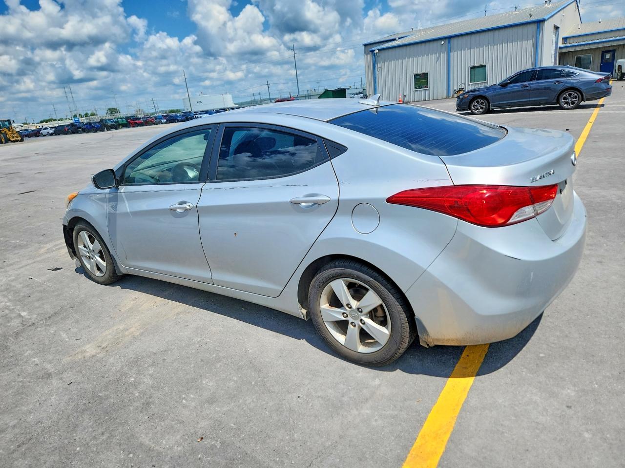 2013 Hyundai Elantra Gls Серебряный vin: 5NPDH4AE7DH306665