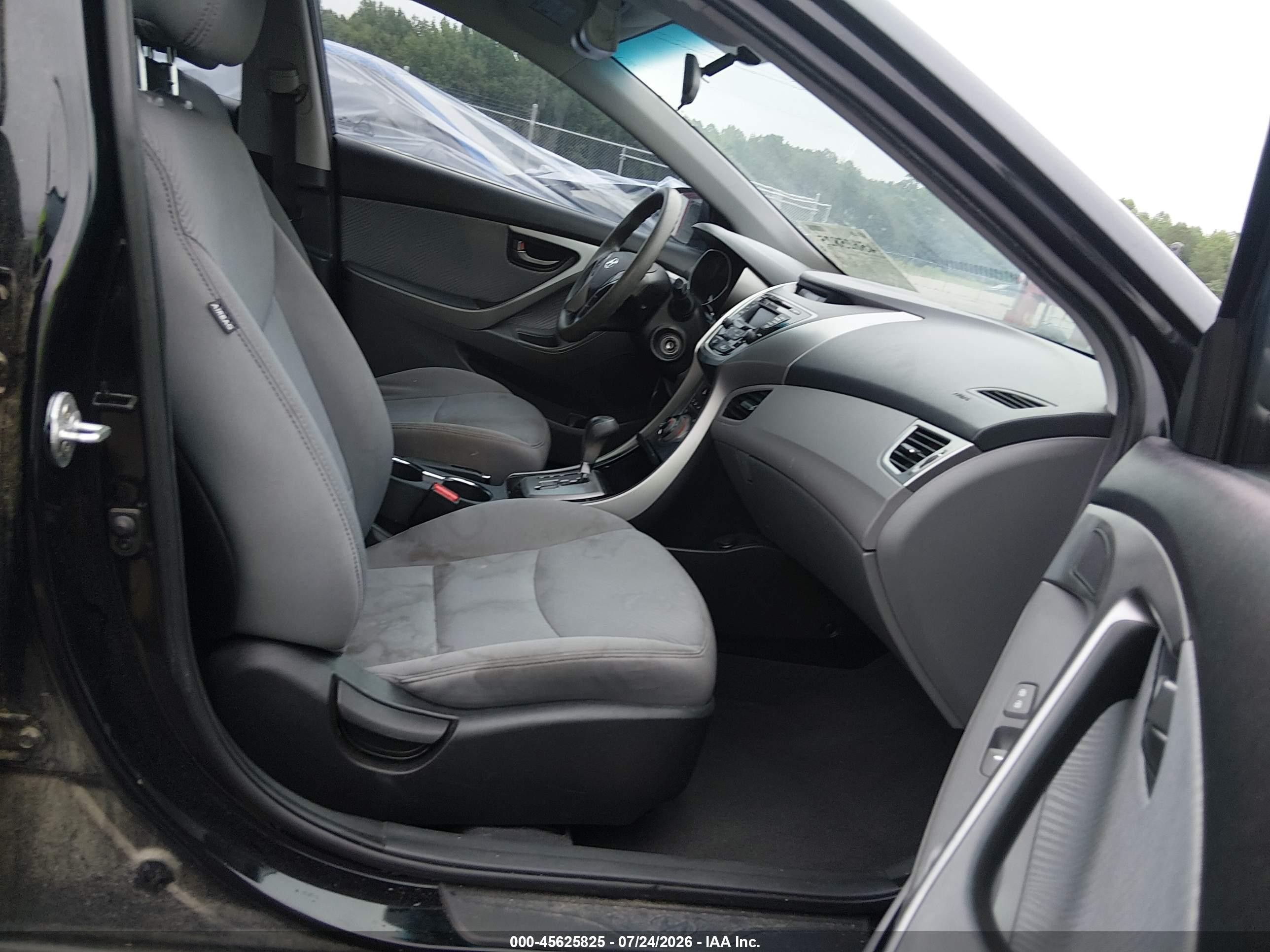2013 Hyundai Elantra Gls Black vin: 5NPDH4AE7DH309629