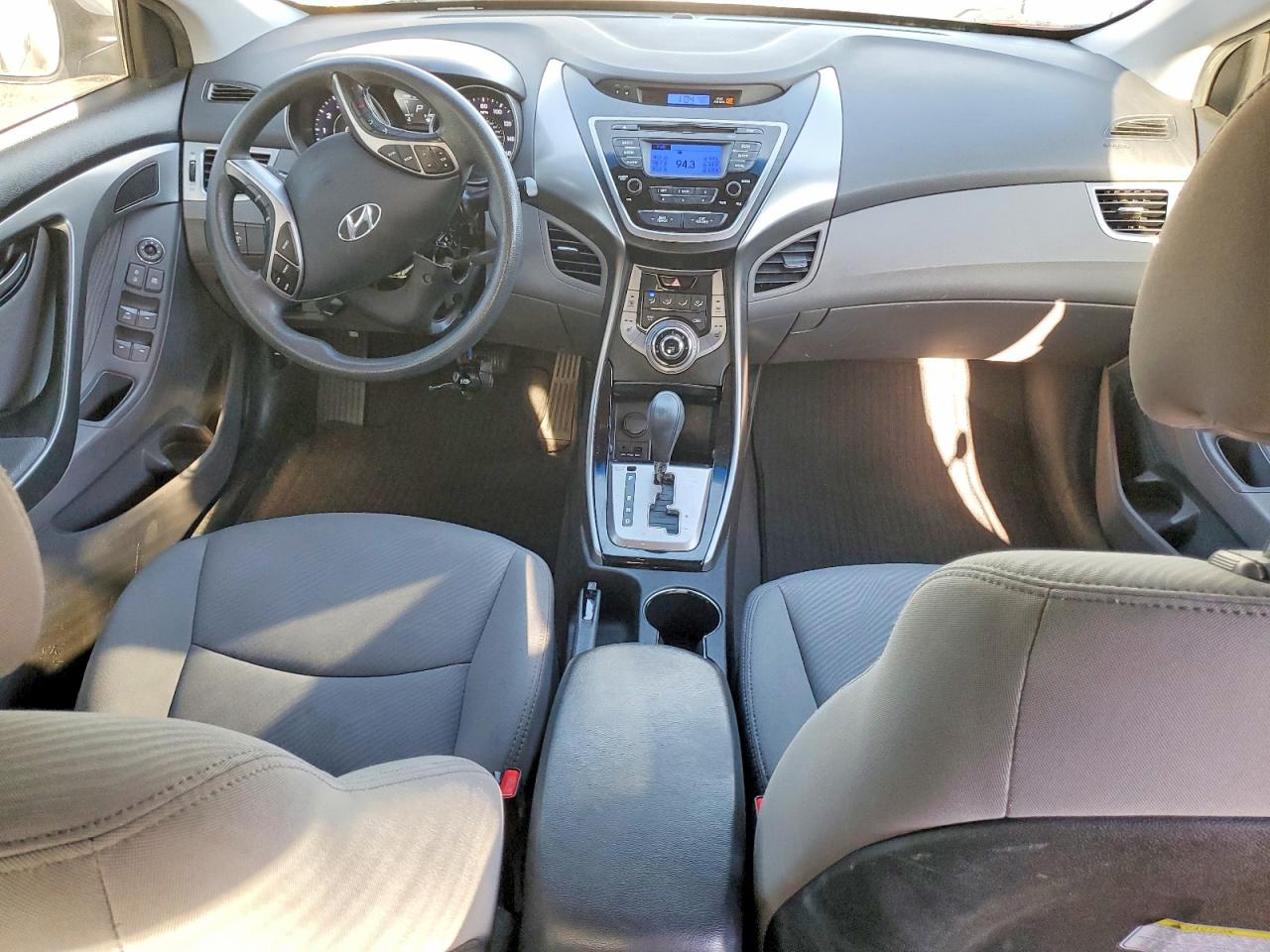 2013 Hyundai Elantra Gls Silver vin: 5NPDH4AE7DH311171