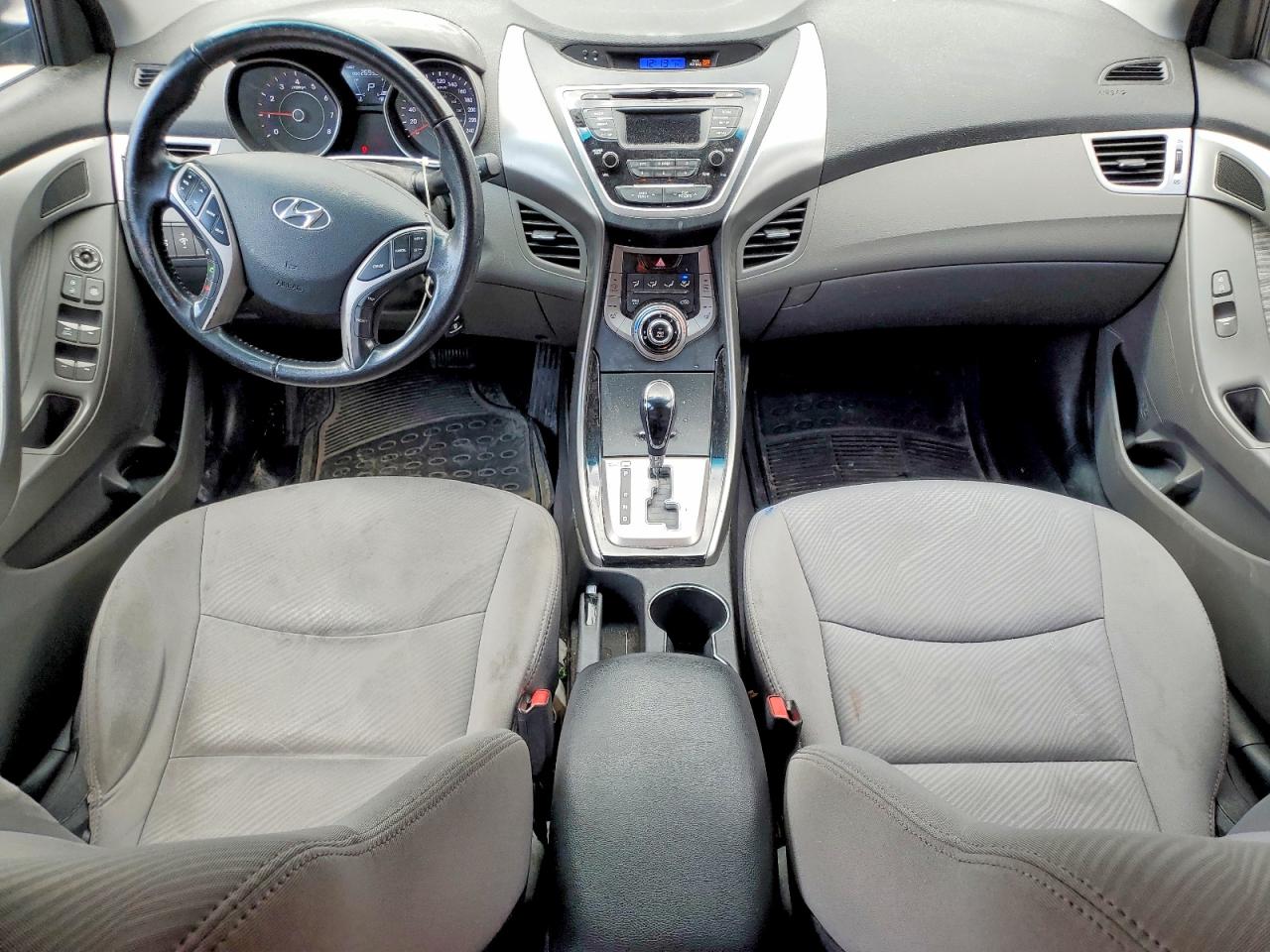 2013 Hyundai Elantra Gls Blue vin: 5NPDH4AE7DH319366