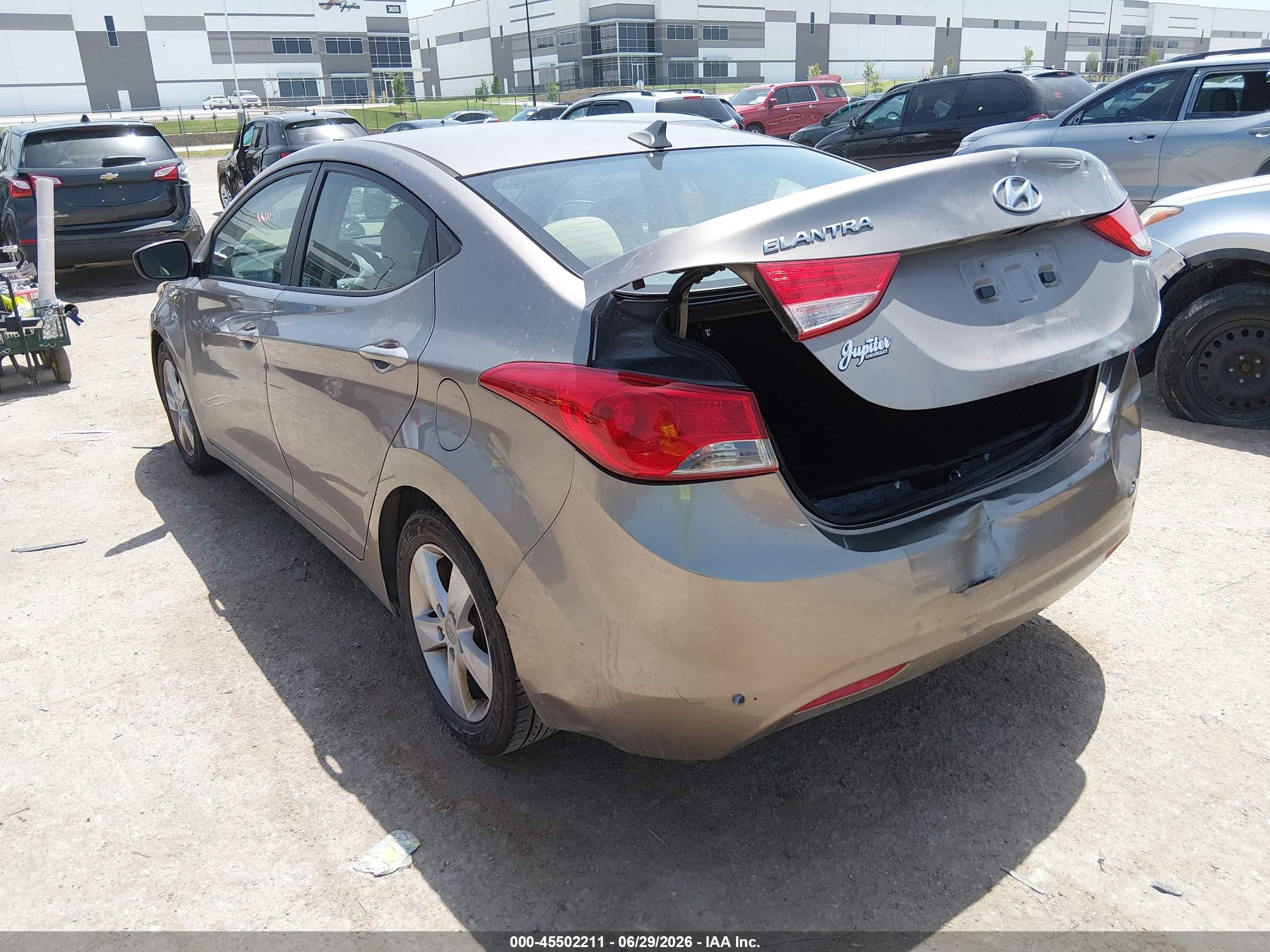 2013 Hyundai Elantra Gls Gold vin: 5NPDH4AE7DH322106