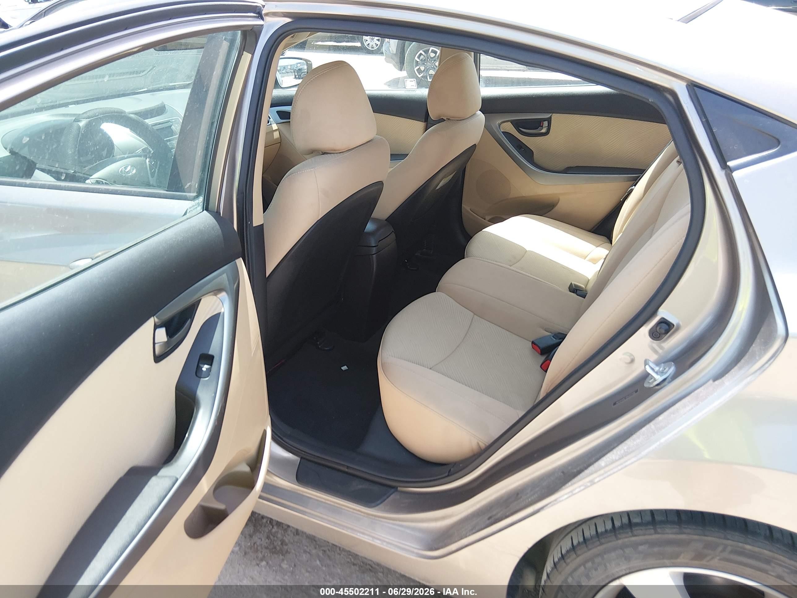 2013 Hyundai Elantra Gls Gold vin: 5NPDH4AE7DH322106