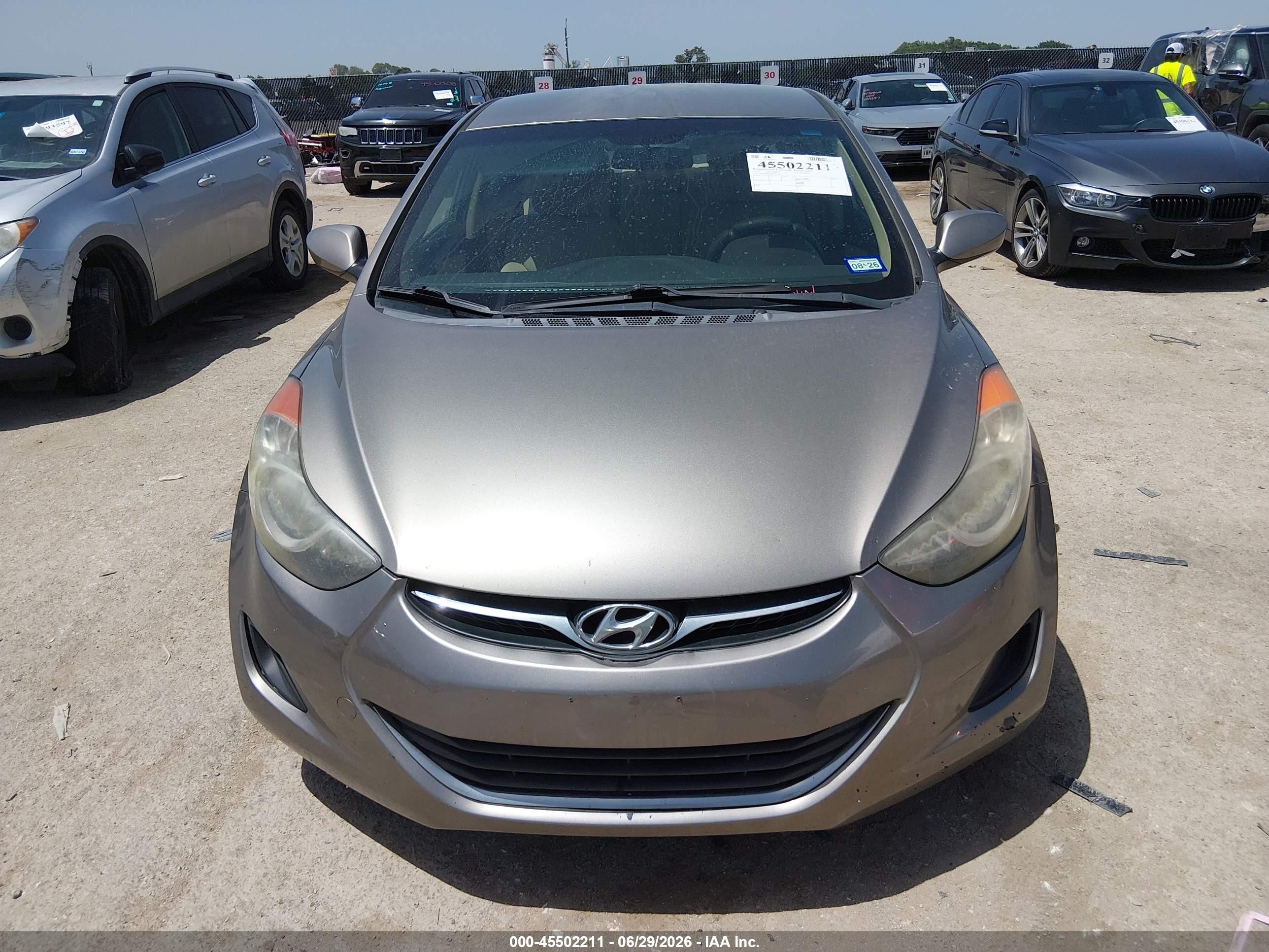 2013 Hyundai Elantra Gls Gold vin: 5NPDH4AE7DH322106