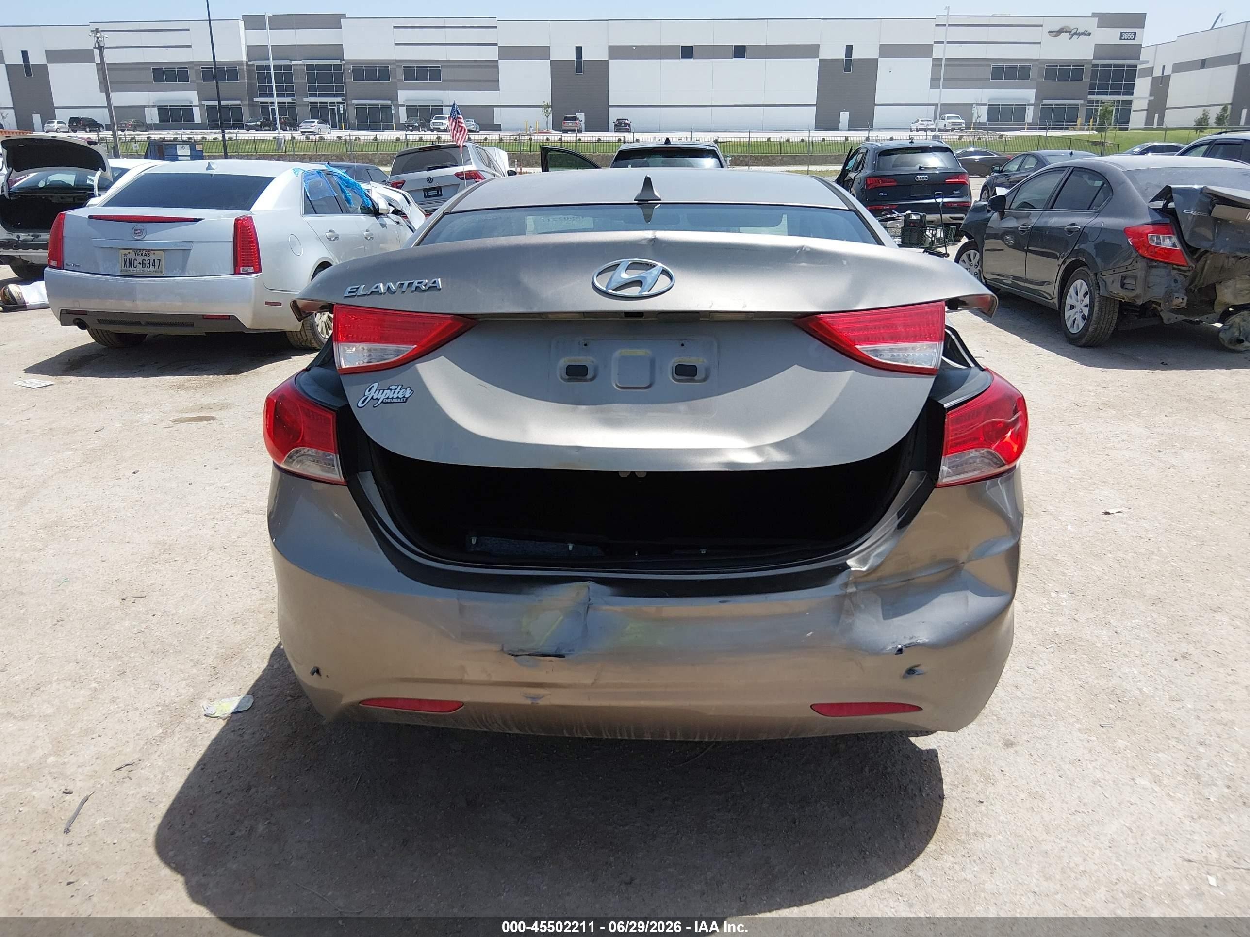 2013 Hyundai Elantra Gls Gold vin: 5NPDH4AE7DH322106