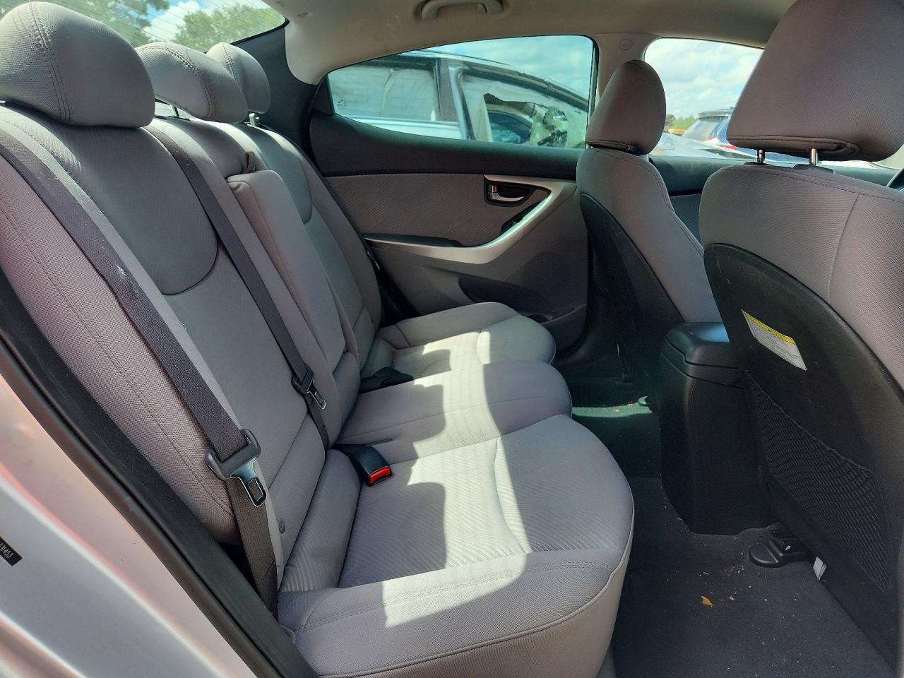2013 Hyundai Elantra Gls Silver vin: 5NPDH4AE7DH331453