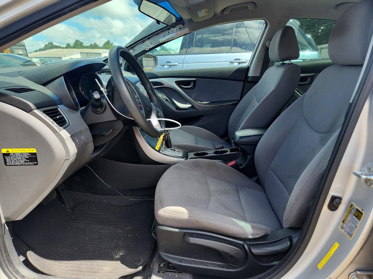 2013 Hyundai Elantra Gls Silver vin: 5NPDH4AE7DH331453