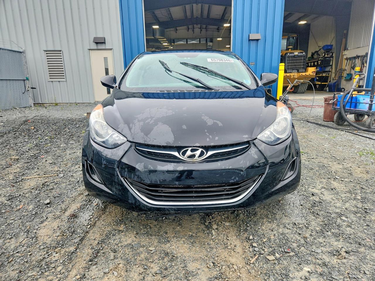 2013 Hyundai Elantra Gls Black vin: 5NPDH4AE7DH349046