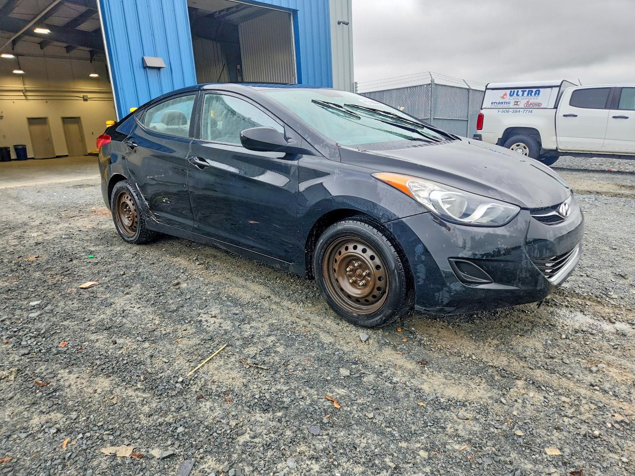 2013 Hyundai Elantra Gls Black vin: 5NPDH4AE7DH349046