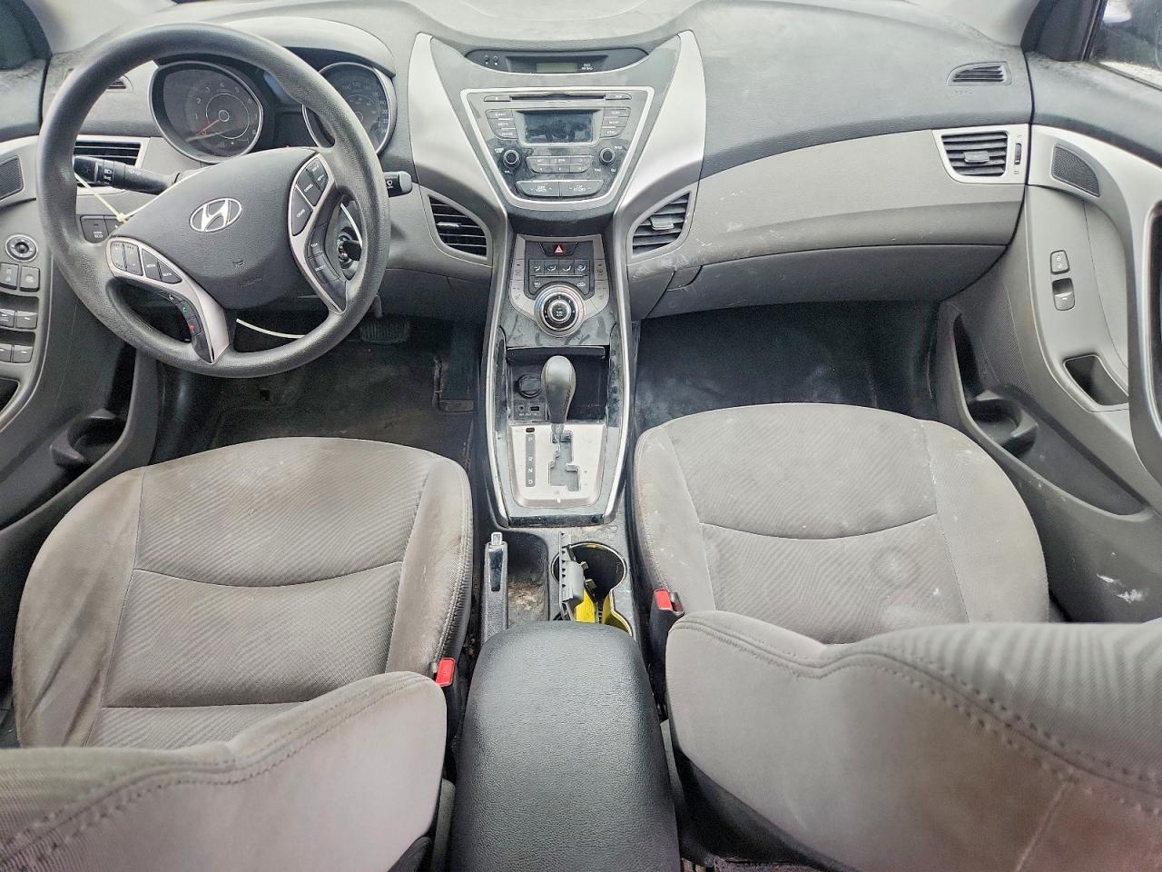 2013 Hyundai Elantra Gls Black vin: 5NPDH4AE7DH349046