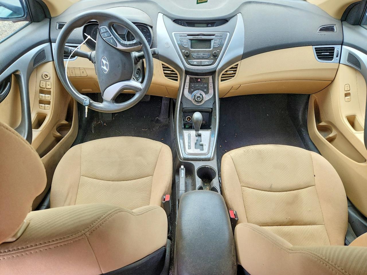 2013 Hyundai Elantra Gls Red vin: 5NPDH4AE7DH350049