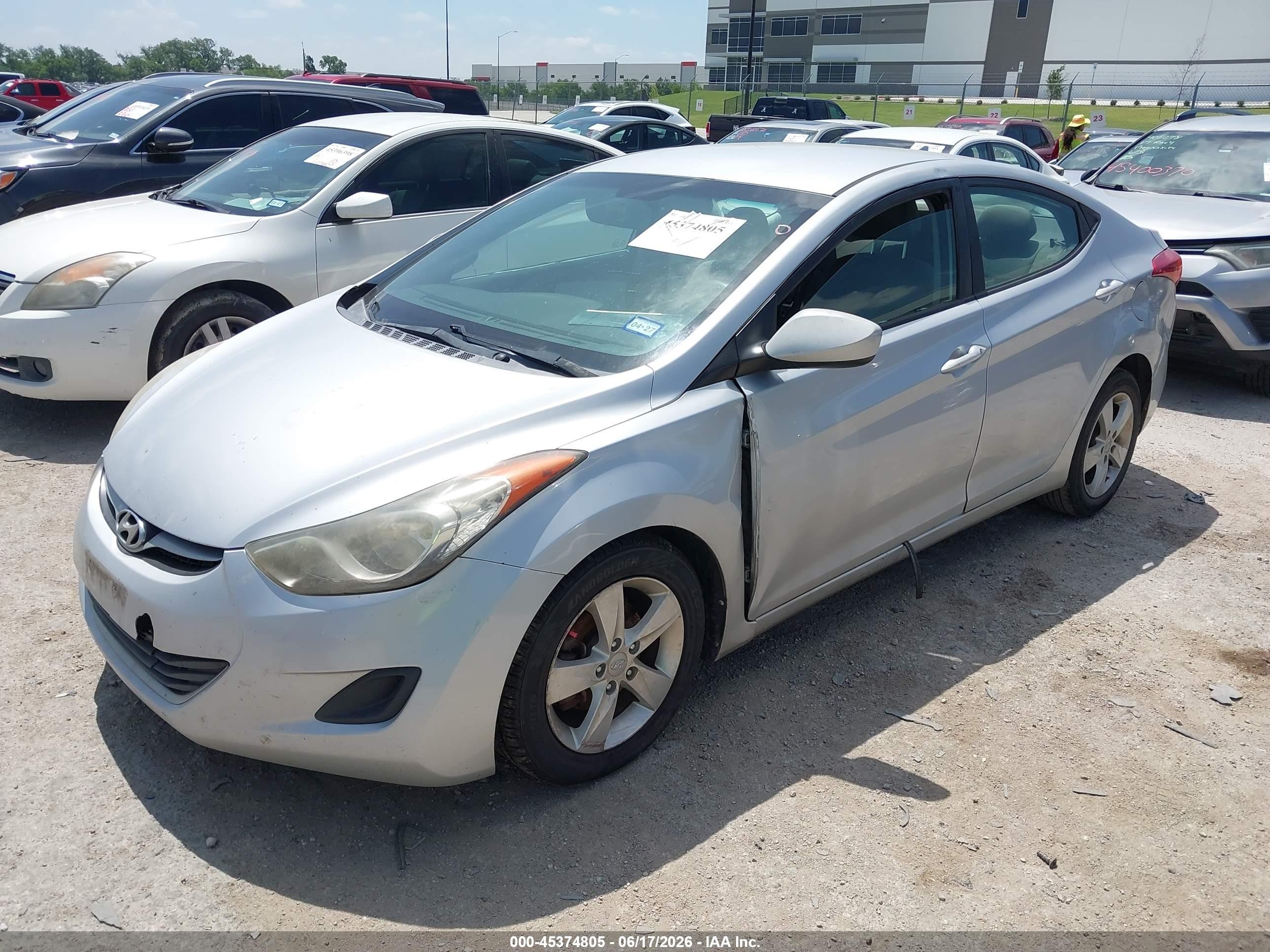 2013 Hyundai Elantra Gls Серебряный vin: 5NPDH4AE7DH357132