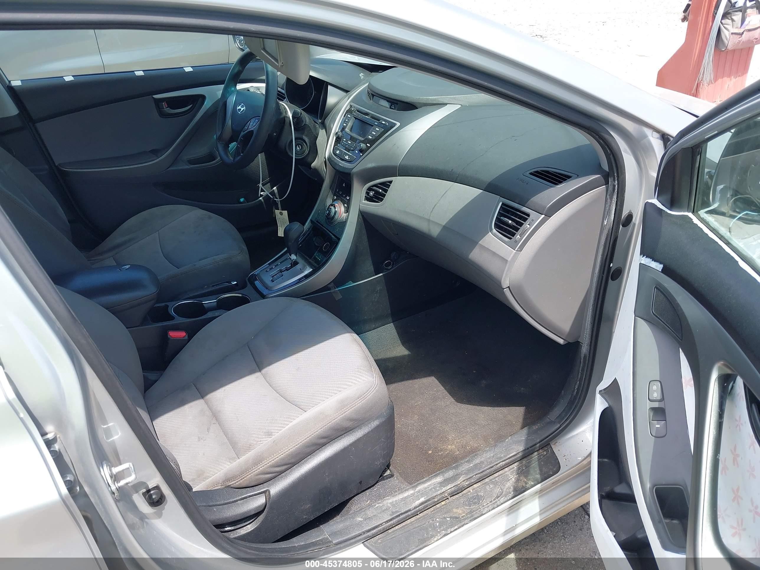 2013 Hyundai Elantra Gls Серебряный vin: 5NPDH4AE7DH357132