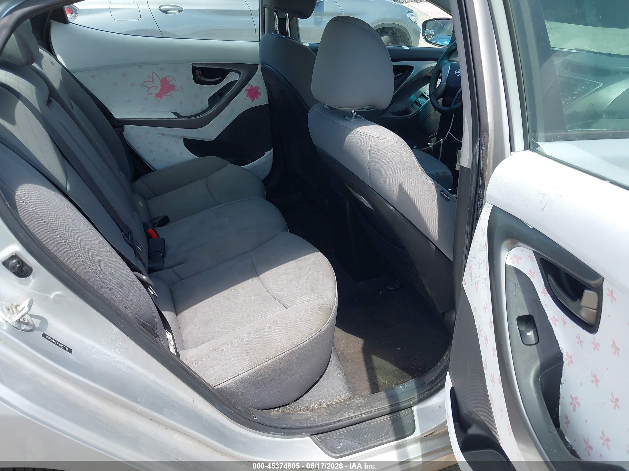 2013 Hyundai Elantra Gls Серебряный vin: 5NPDH4AE7DH357132