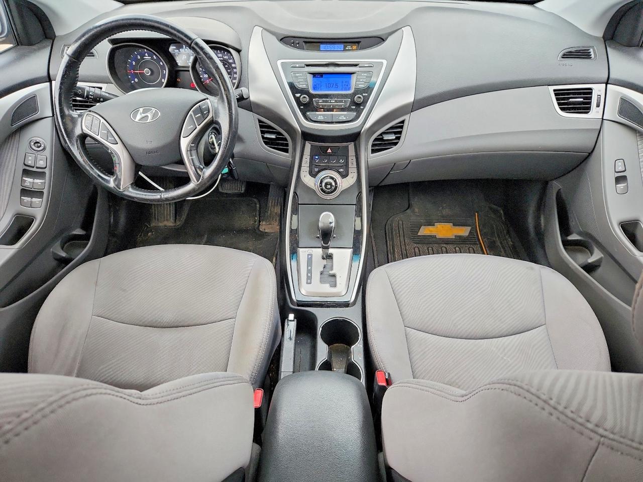 2013 Hyundai Elantra Gls Brown vin: 5NPDH4AE7DH359155