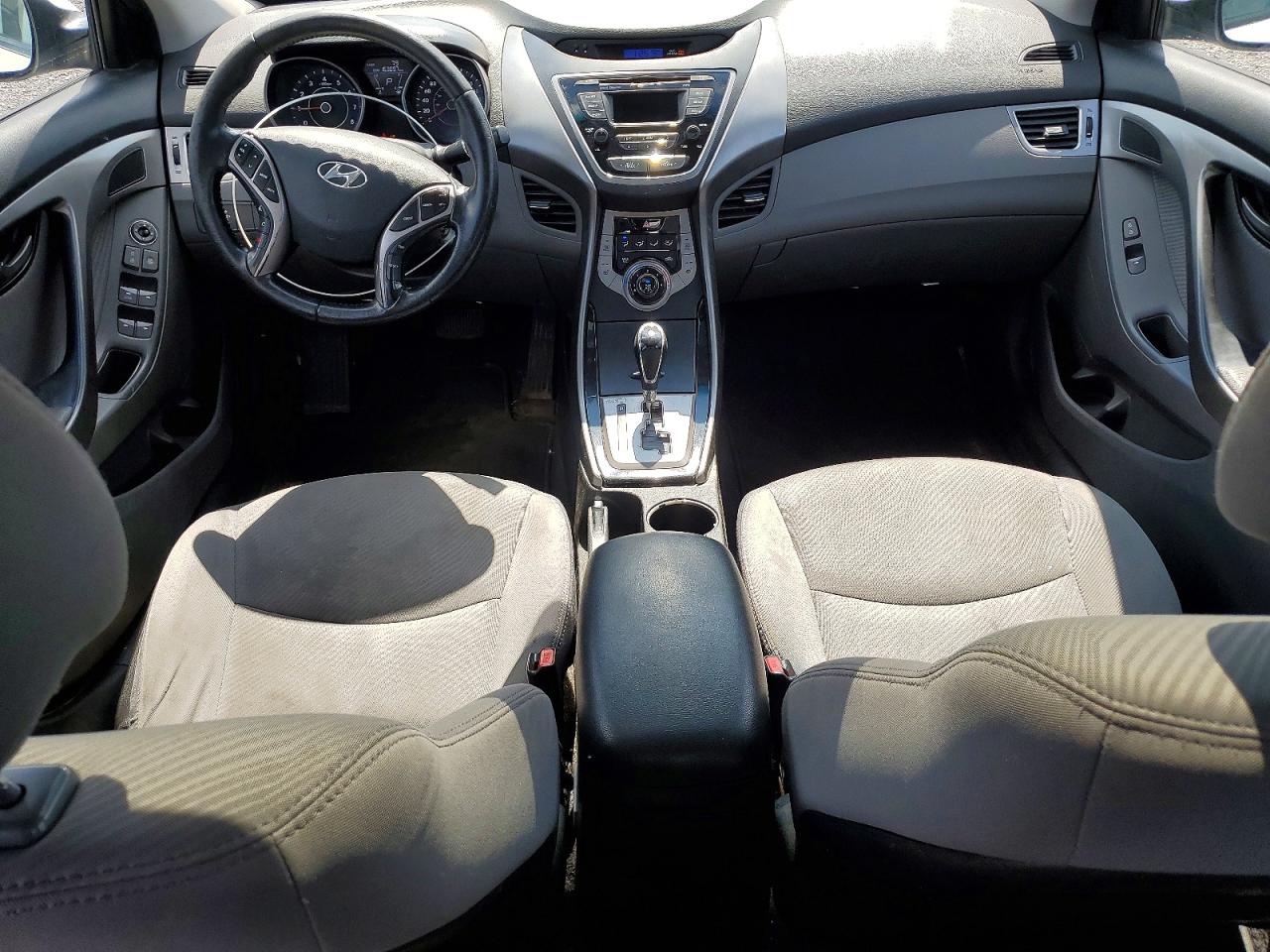 2013 Hyundai Elantra Gls White vin: 5NPDH4AE7DH361388