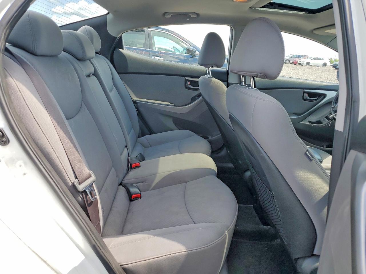 2013 Hyundai Elantra Gls White vin: 5NPDH4AE7DH361388