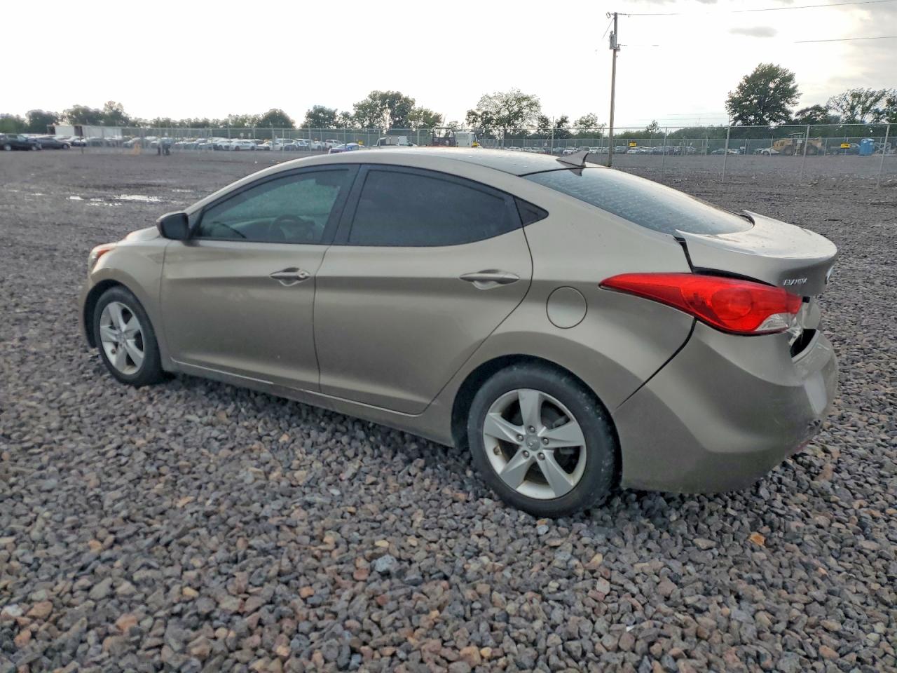 2013 Hyundai Elantra Gls Серый vin: 5NPDH4AE7DH368793