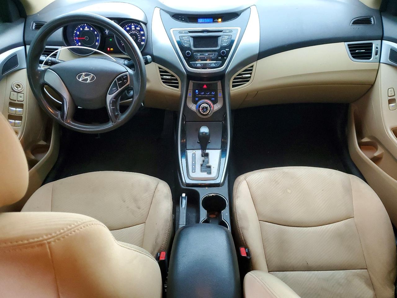 2013 Hyundai Elantra Gls Серый vin: 5NPDH4AE7DH368793