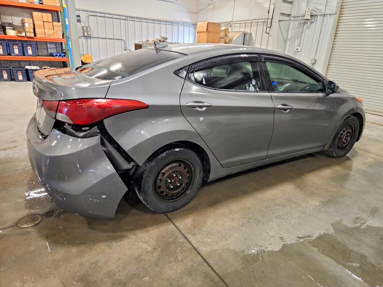 2013 Hyundai Elantra Gls Серый vin: 5NPDH4AE7DH370642