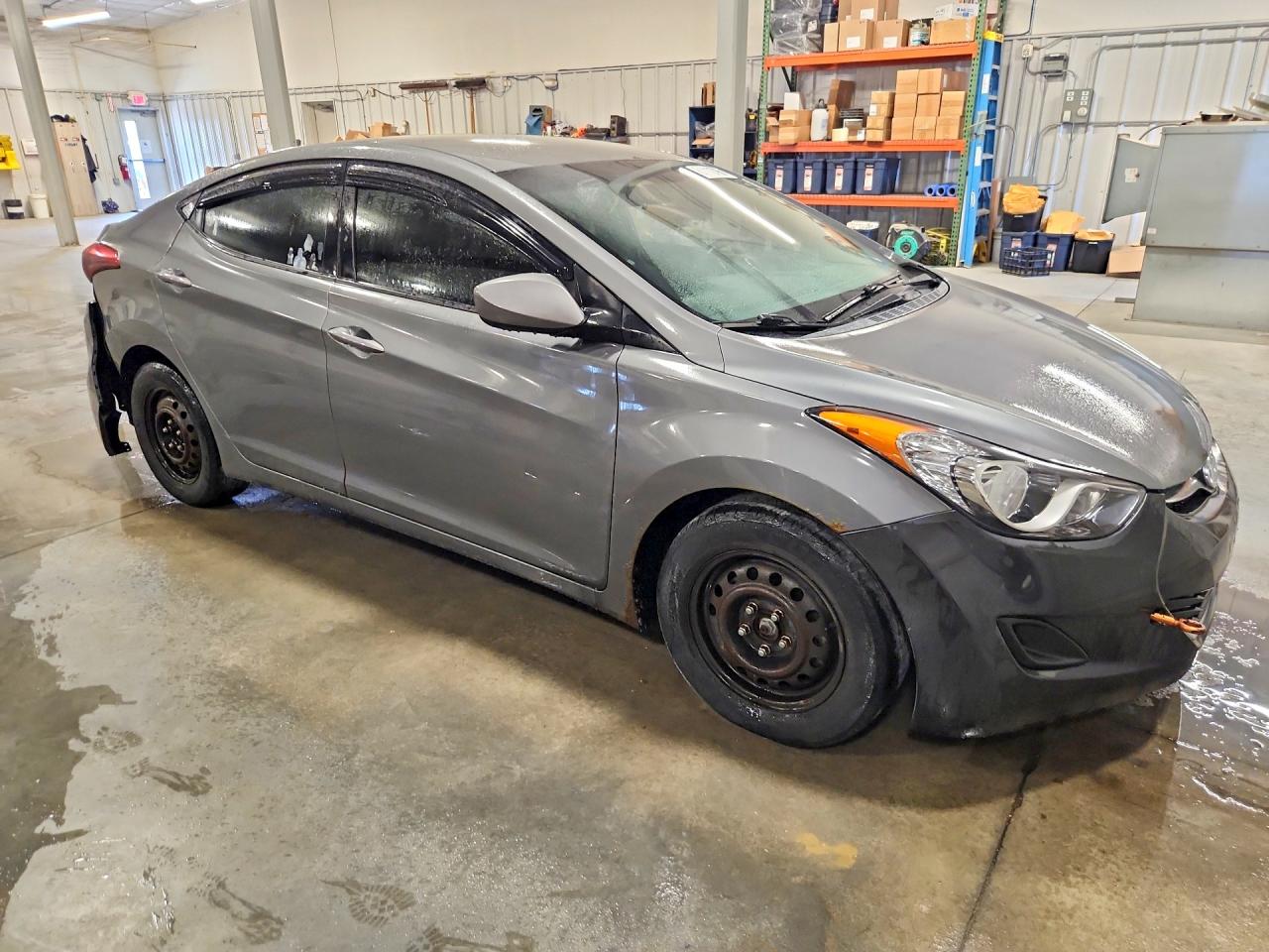 2013 Hyundai Elantra Gls Серый vin: 5NPDH4AE7DH370642