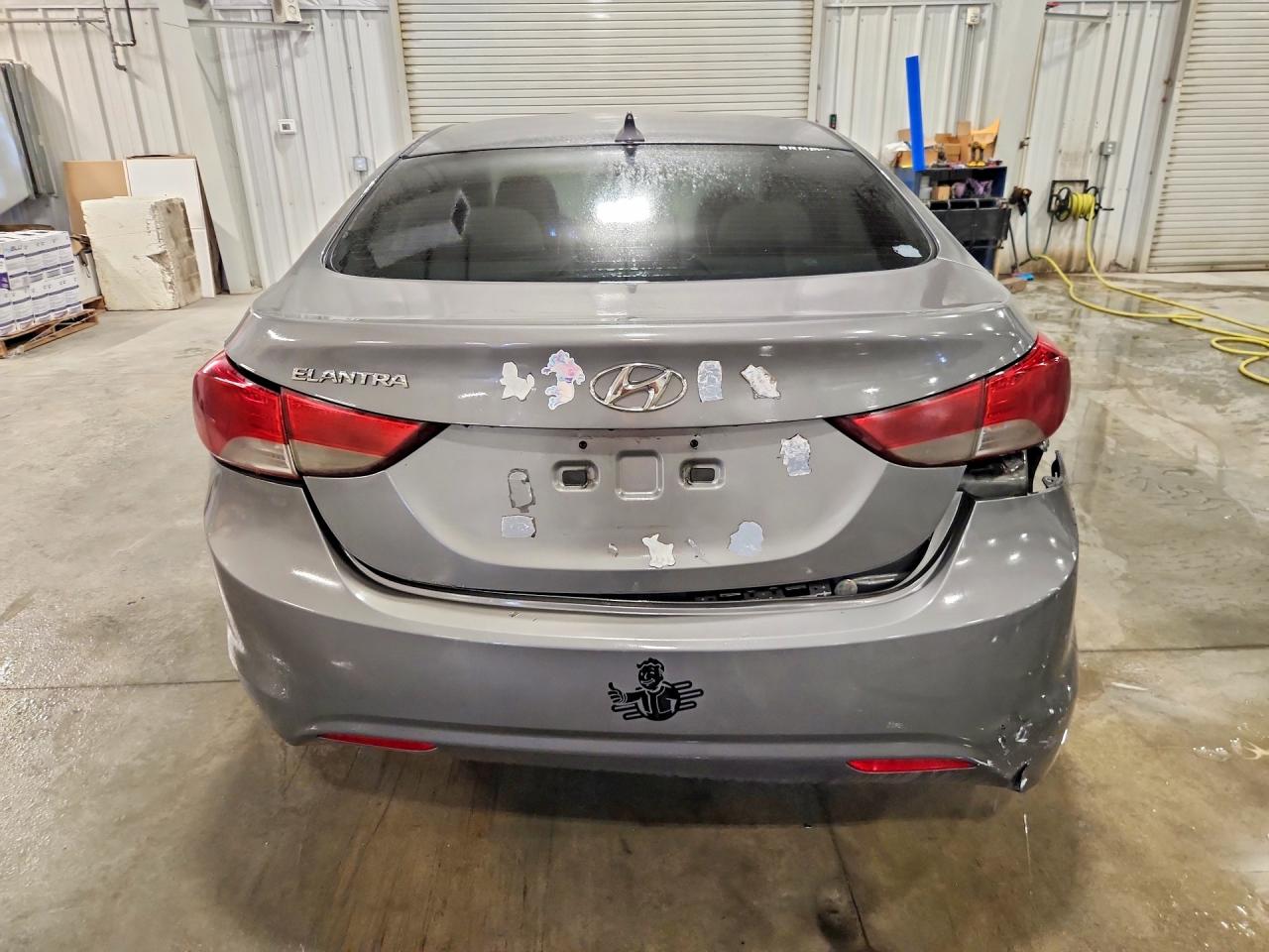 2013 Hyundai Elantra Gls Серый vin: 5NPDH4AE7DH370642